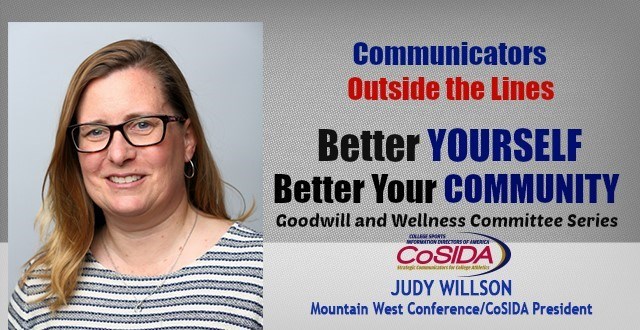 Communicators Outside the Lines Series: Judy Willson (Mountain West Conference)